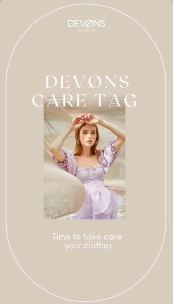 [DEVØNS TIPS 01] HOW TO TAKE CARE FOR YOUR CLOTHES AND KEEP THEM FOR LONGER