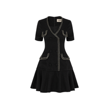 Load image into Gallery viewer, La Nuit Tweed Dress
