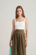 Load image into Gallery viewer, High Waisted Trousers F/W 22 (Olive)
