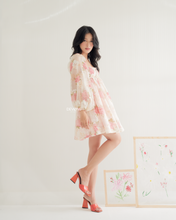 Load image into Gallery viewer, MAE MINI DRESS - Coral (WEBSITE EXCLUSIVE)
